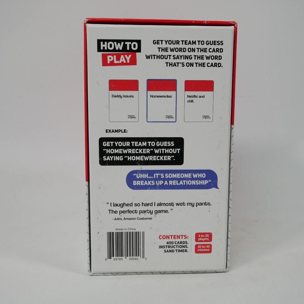 Freedom Of Speech Card Game - The Fun Kind Party Game For Adults - Picture 2 of 4